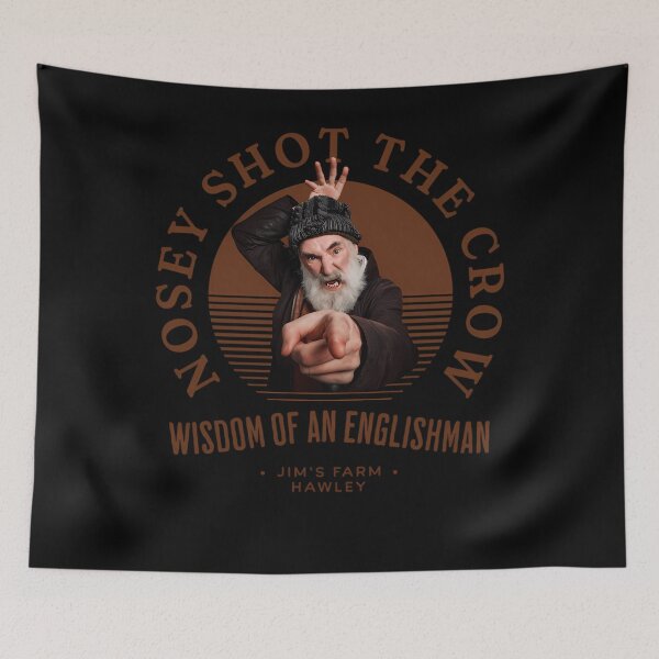 Item preview, Farmer Jim, Brassic, Nosey Shot the Crow, Steve Evets Wisdom of An Englishman designed and sold by Picolo25.