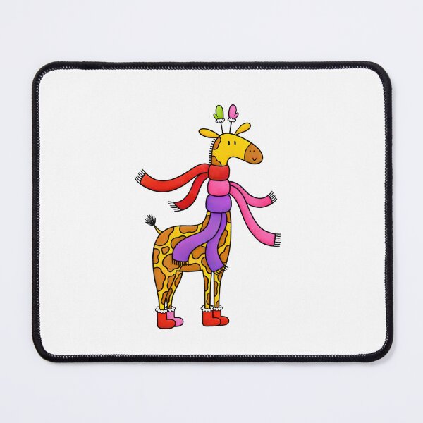 Item preview, Giraffe with scarfs designed and sold by Claske.