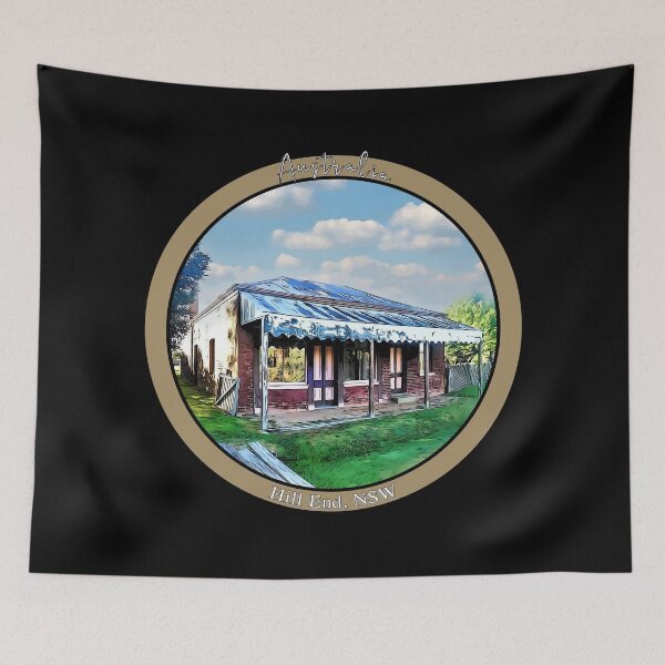 Item preview, Australian Landscape - Historic Bryant's Butcher's Shop, Hill End, NSW Australia designed and sold by Michael van der Hoorn.