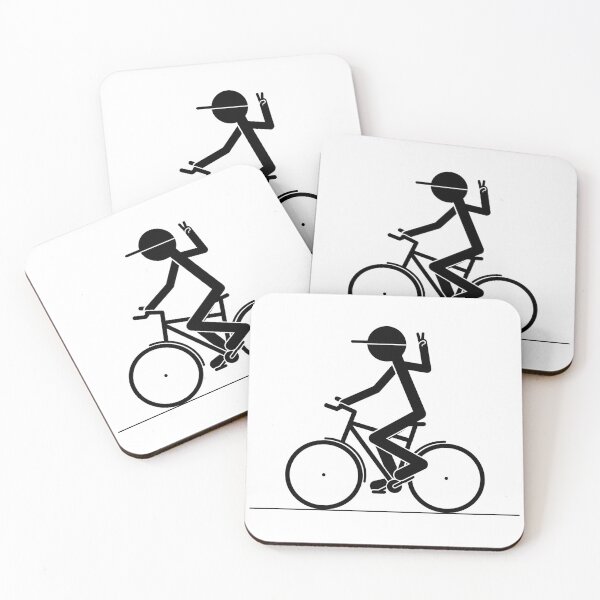 Item preview, Stickman biker designed and sold by zaphirodesign®.