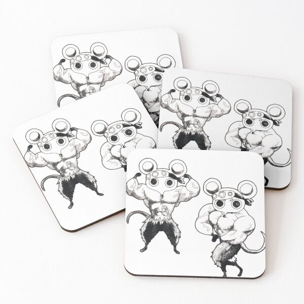 Item preview, Muscle mice sticker designed and sold by artiisa.