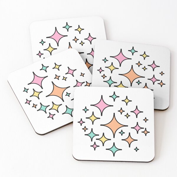 Item preview, Colorful Sparkles Twinkle Stars Aesthetic designed and sold by theartfulaspie.