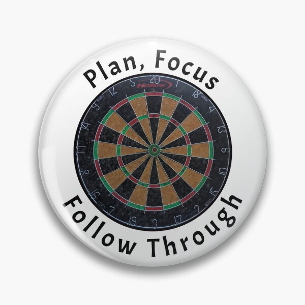 Item preview, Plan, Focus Follow Through is for bar darts designed and sold by Snarkers Promotions .