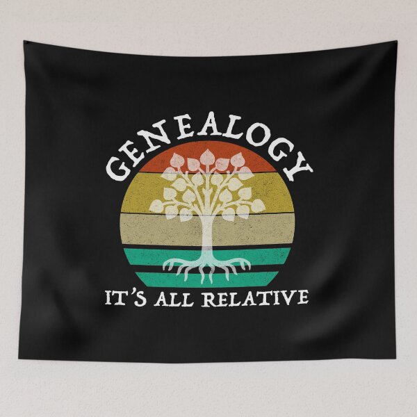 Item preview, Genealogy - It's All Relative designed and sold by Cat Lady Designs.