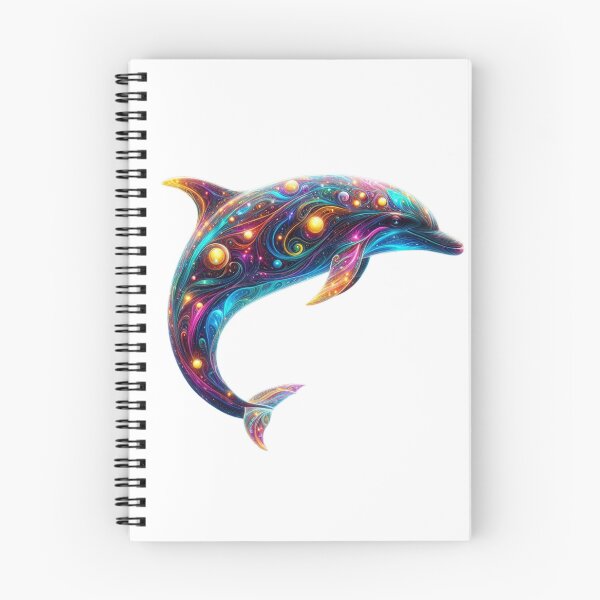 Item preview, Celestial Glowing Dolphin designed and sold by GloriousArtSKD.
