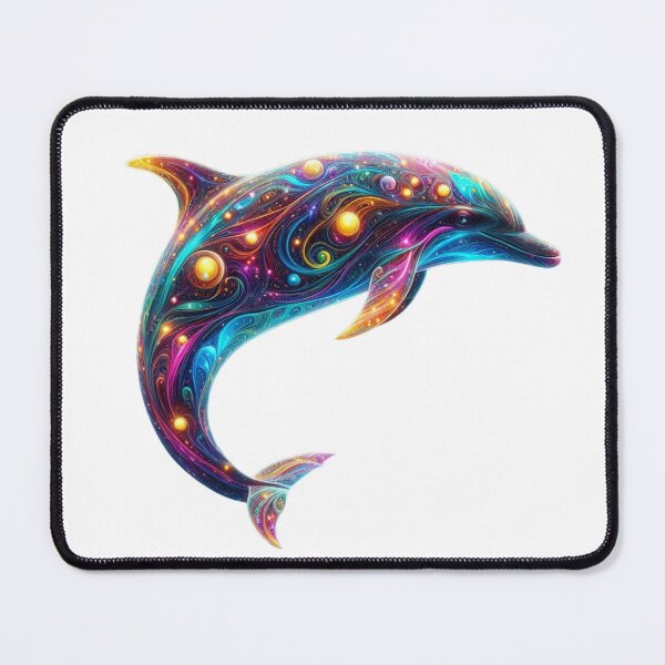 Item preview, Celestial Glowing Dolphin designed and sold by GloriousArtSKD.