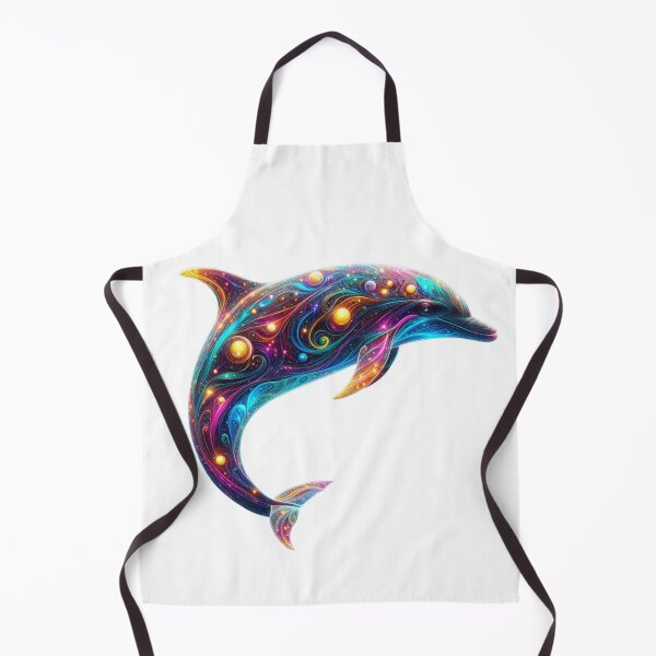Item preview, Celestial Glowing Dolphin designed and sold by GloriousArtSKD.
