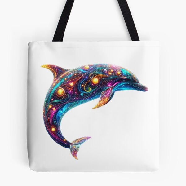 Item preview, Celestial Glowing Dolphin designed and sold by GloriousArtSKD.