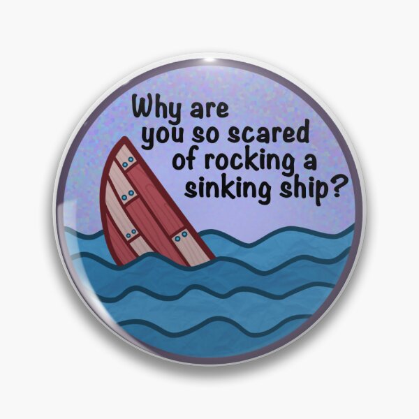 Item preview, Rock the sinking ship designed and sold by StarDragonNoz.