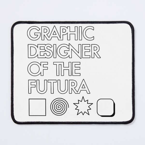 Item preview, Graphic Designer of the Futura designed and sold by GetContented.
