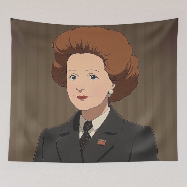 Item preview, Margaret Thatcher | Anime style designed and sold by ComicsFactory.