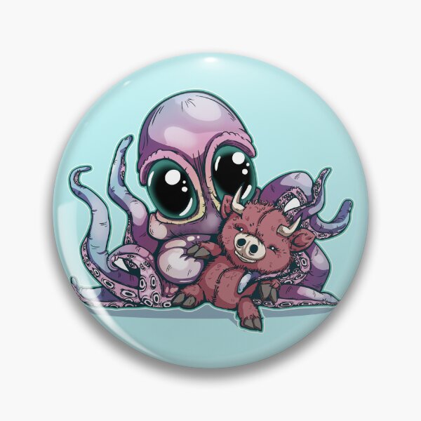Item preview, Baby Octopus with Highland Cow Stuffie designed and sold by iduzarts.