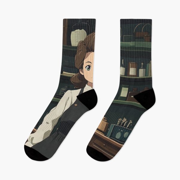 Item preview, Marie Curie | Anime style designed and sold by ComicsFactory.