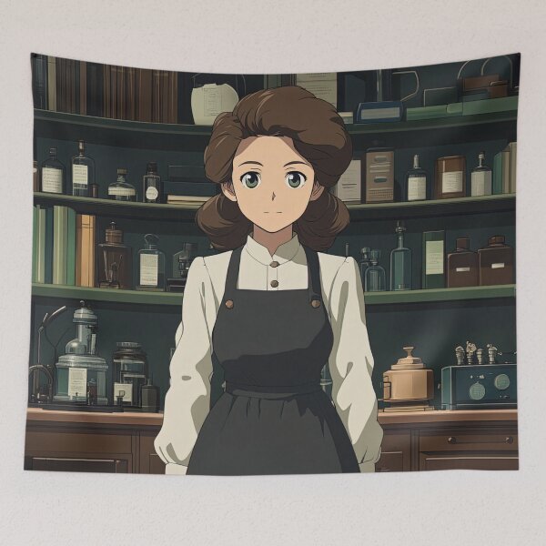 Item preview, Marie Curie | Anime style designed and sold by ComicsFactory.