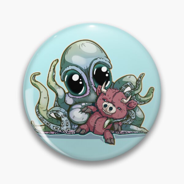 Item preview, Baby Octopus with Highland Cow Stuffie designed and sold by iduzarts.