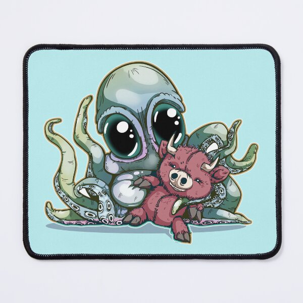 Item preview, Baby Octopus with Highland Cow Stuffie designed and sold by iduzarts.