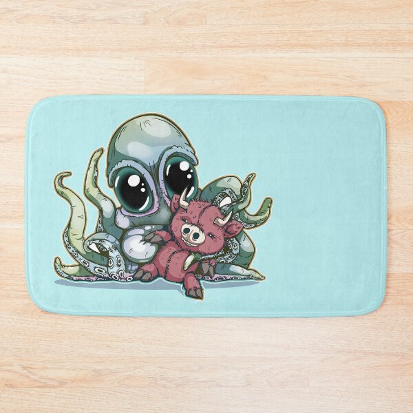 Item preview, Baby Octopus with Highland Cow Stuffie designed and sold by iduzarts.