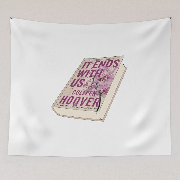 Item preview, It Ends With Us Colleen Hoover Book Sticker designed and sold by baranskini.