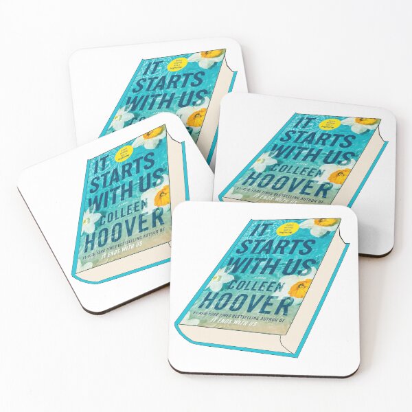 Item preview, It Starts With Us Colleen Hoover Book Sticker designed and sold by baranskini.