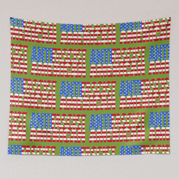 Item preview, Anti Fascist American designed and sold by BrownWoodRobot.