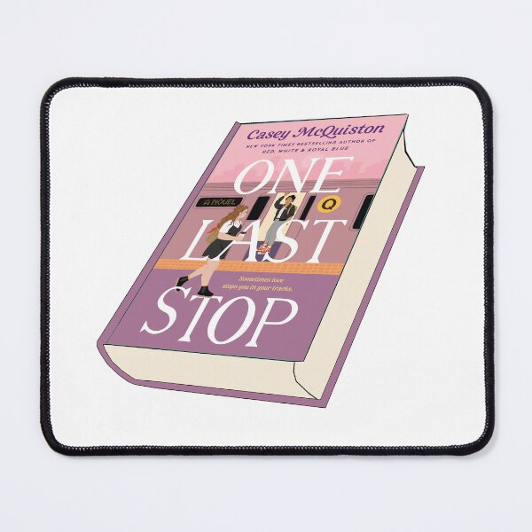 Item preview, One Last Stop Casey Mcquiston Book Sticker designed and sold by baranskini.