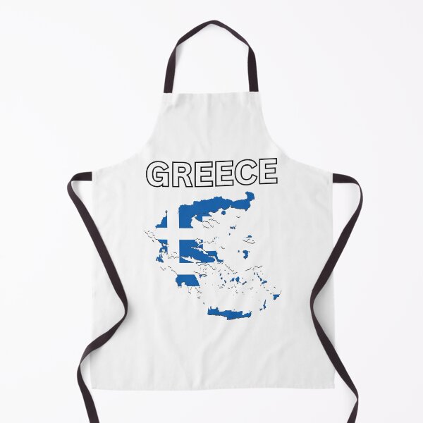 Item preview, Greece Flag Map designed and sold by atomstartup.