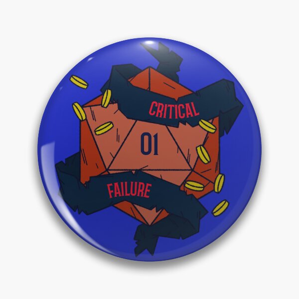 Item preview, Critical Failure designed and sold by TMJTees.