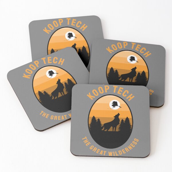 Item preview, Alaskan Wolf Wilderness - Koop Tech designed and sold by StickyMcSticker.