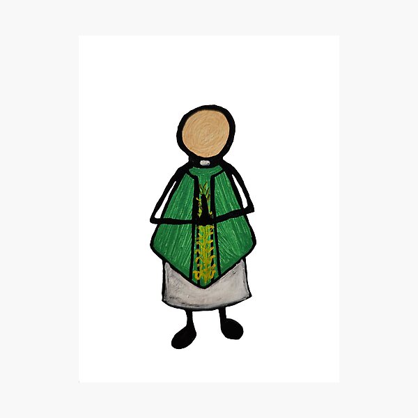Item preview, Priest - White designed and sold by Snowroseblossom.