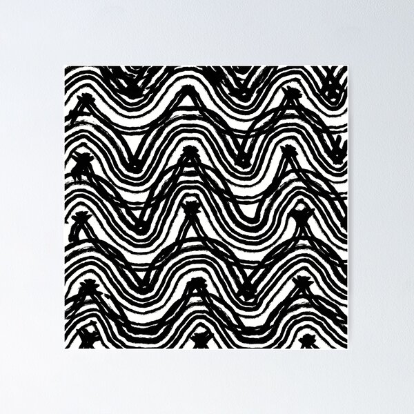 Item preview, Wave Line designed and sold by SLOWLIKE.