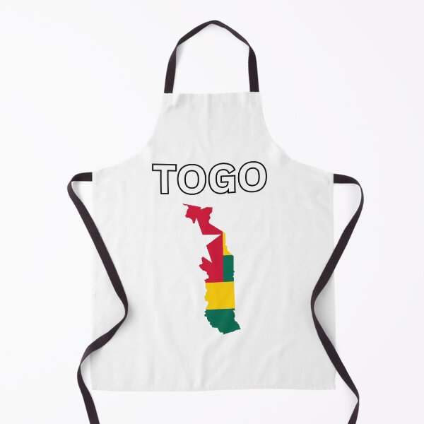 Item preview, Togo flag map designed and sold by atomstartup.