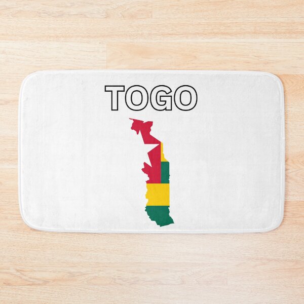 Item preview, Togo flag map designed and sold by atomstartup.
