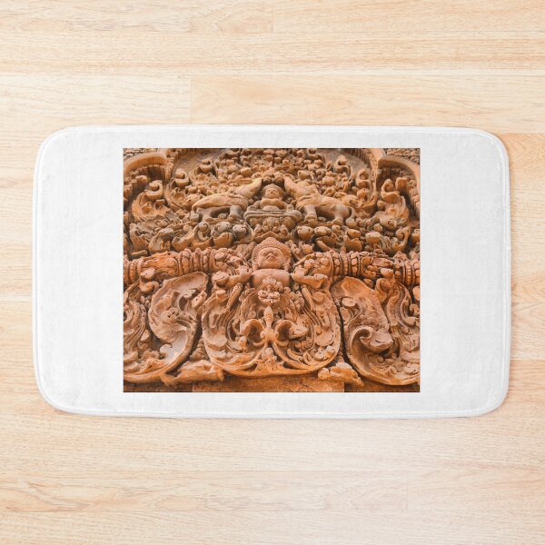 Item preview, Stone carvings above a door lintel  ( 4 ) Detailed carving. designed and sold by Larry Davis.
