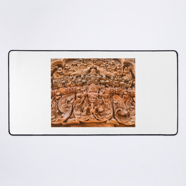 Item preview, Stone carvings above a door lintel ( 4 ) Detailed carving. designed and sold by Larry Davis.