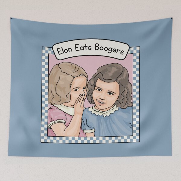 Item preview, Elon Eats Boogers designed and sold by Unhinged Heather.