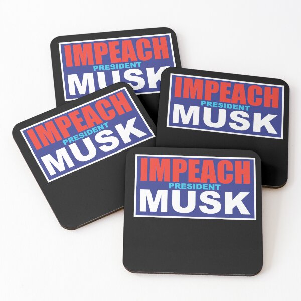 Item preview, Impeach President Musk designed and sold by th!nk.