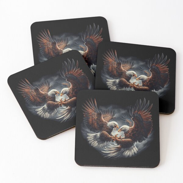 Item preview, Fighting Bald Eagles designed and sold by Tenpaces.