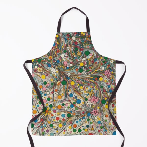 Item preview, ⑤Jackson Pollock style illustration,Abstract colorful fine art oil painting, modern texture designed and sold by LOVEandPIECE-JP.
