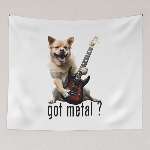 Item preview, Dog Got Metal? tribute to the legendary Got Milk? campaign designed and sold by MTeesGA.
