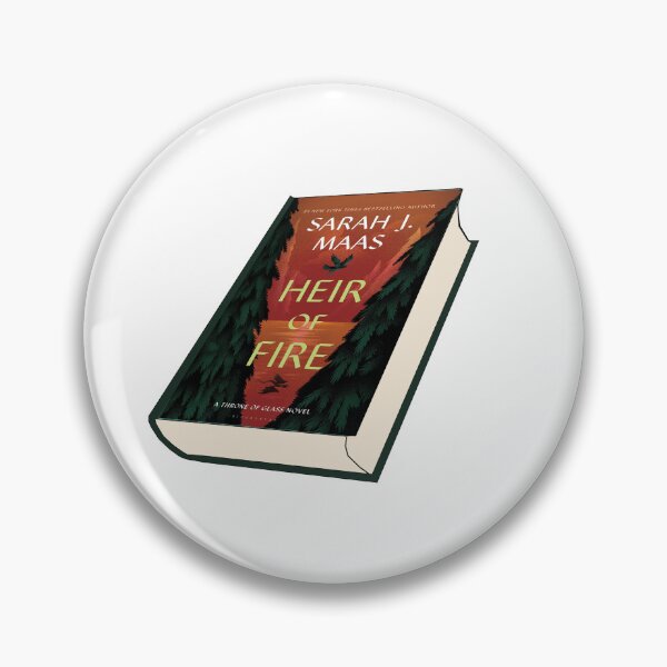 Item preview, Heir of Fire Sarah J Maas Book Sticker designed and sold by baranskini.
