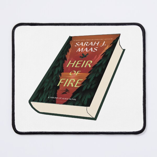 Item preview, Heir of Fire Sarah J Maas Book Sticker designed and sold by baranskini.