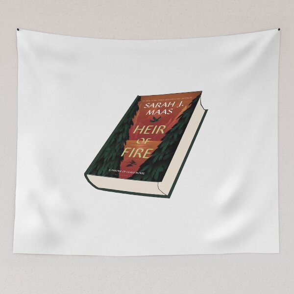 Item preview, Heir of Fire Sarah J Maas Book Sticker designed and sold by baranskini.