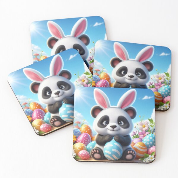 Item preview, Panda Easter Bunny designed and sold by Rob5Designs.