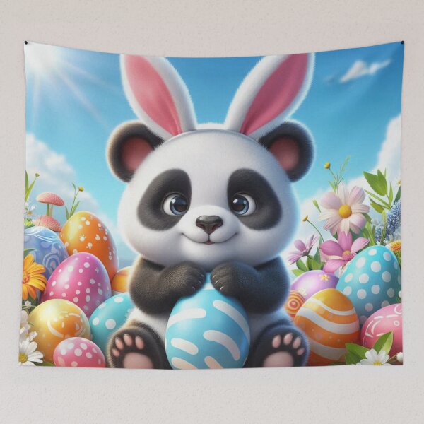 Item preview, Panda Easter Bunny designed and sold by Rob5Designs.