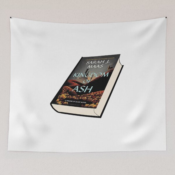 Item preview, Kingdom of Ash Sarah J Maas Book Sticker designed and sold by baranskini.