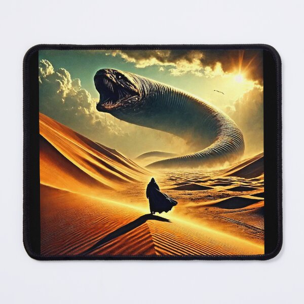 Item preview, Dune Desert Sand Worm Design – Sci-Fi Adventure Art designed and sold by Earth Nature Creations.