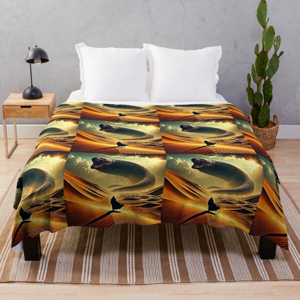 Item preview, Dune Desert Sand Worm Design – Sci-Fi Adventure Art designed and sold by Earth Nature Creations.