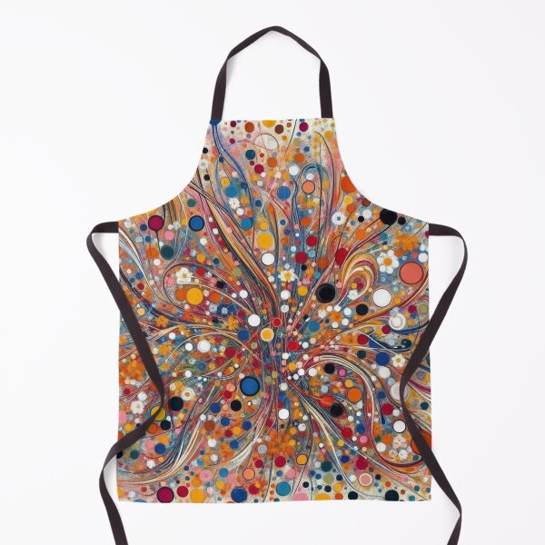 Item preview, ⑥Jackson Pollock style illustration,Abstract colorful fine art oil painting, modern texture designed and sold by LOVEandPIECE-JP.