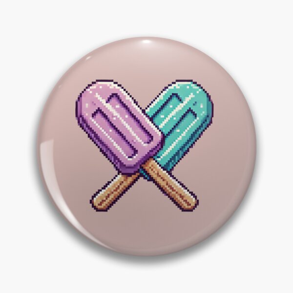 Item preview, Just Lilac & Teal Ice Cream Bars designed and sold by Fontible.