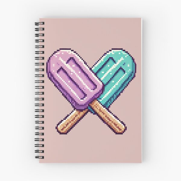 Item preview, Just Lilac & Teal Ice Cream Bars designed and sold by Fontible.